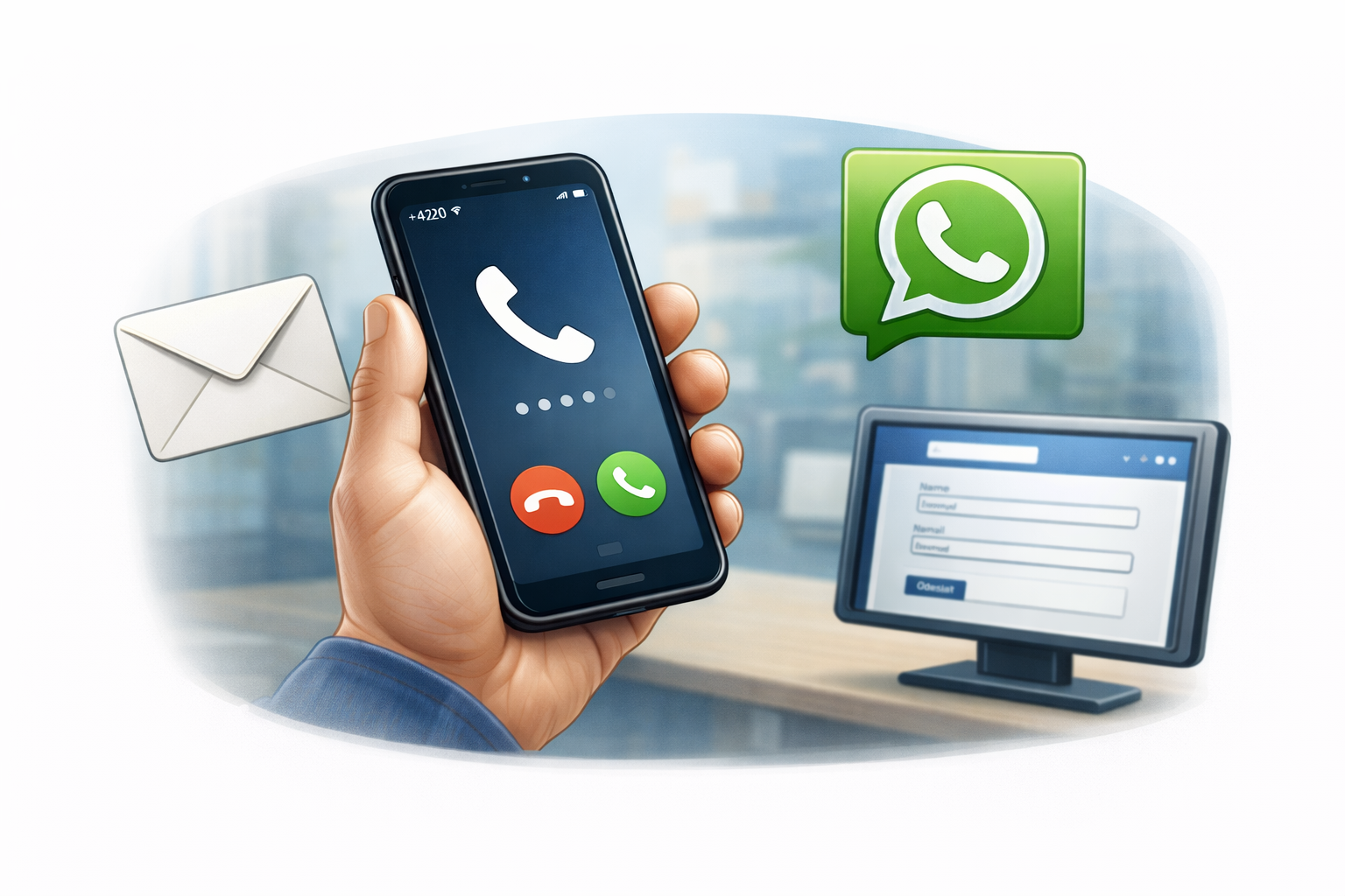 Kontaktování ohledně prodeje tvrdokovu